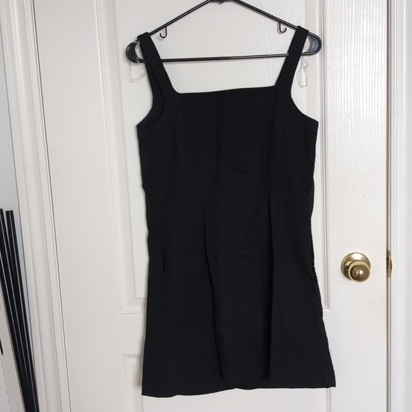 Linen Tank Mini Shift Dress - Picture 5 of 11
